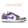 Giày Nike Air Jordan 1 Low Purple Mocha
